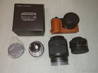 Set = Sony a5100 + objektívy+ príslušenstvo