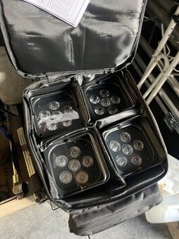 6x18 watt led par battery