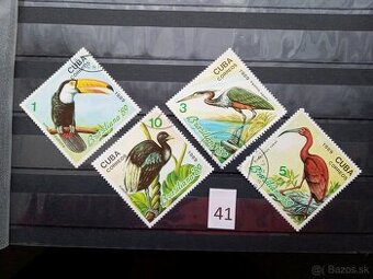 Poštové známky č.426 - FAUNA SVETA III. - 20 ks sérií