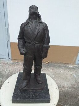 Socha letca m.r.stefanika