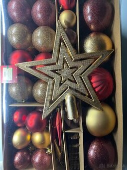 Vianočné ozdoby na stromček, 100 ks