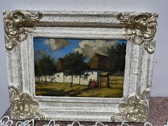 B. Holossy - stará olejomaľba