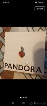 Pandora srdiečko prívesok
