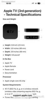 Apple Tv 3.generacia