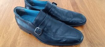 Kožené pánske poltopánky GABOR velkost 8 a pol / EU 41,5