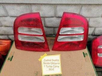 Zadné Svetlá Škoda oktavia 1 Turka Cena
