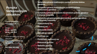 Koláče, zákusky, na Veľkú noc