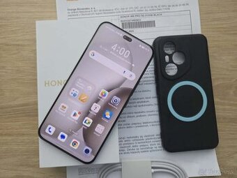 Honor 400 Pro 12GB/512GB, cierny,top stav, zaruka