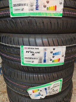 Nové Nexen N'Blue S 205/55 R16 91V spotreba A, priľnavosť A