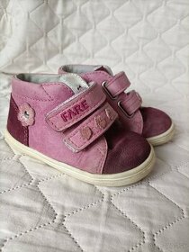 Dievčenské topánky prechodné, kotníkové, č.21, ružové