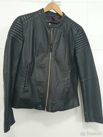 dámska kožená motorkárska bunda zn. G-STAR RAW, veľkosť M - 1