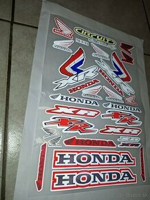 Nálepky , polepy  Honda XR - 1