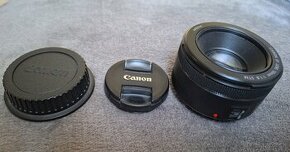 Predám objektív Canon Ef 50 mm 1.8 STM