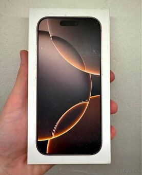 iPhone 16 pro 256gb desert titanium