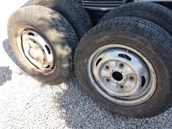 4 kusy pneu na diskoch FORD TRANZIT DOT 22/2018