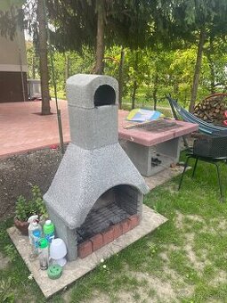 Predam ročný betónový gril
