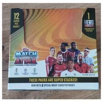 FOTBALOVÉ KARTY BOX MATCH ATTAX 24/25