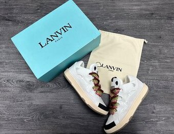 Lanvin Curb suede trim tenisky full balenie
