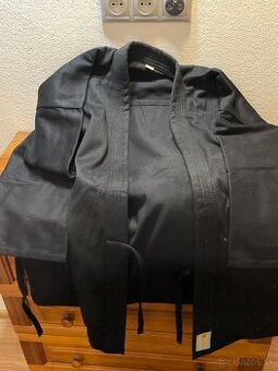 Kimono čierne 100% bavlna veľkosť 5/180