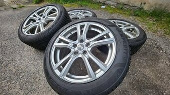 zimní Alu kola 5×114,3 R18 + pneu Semperit