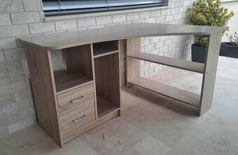 Rohový písací stôl