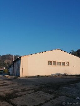 Vykurovana hala 1500m²