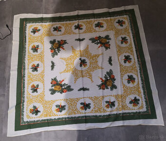 Staré vianočné obrusy 12ks