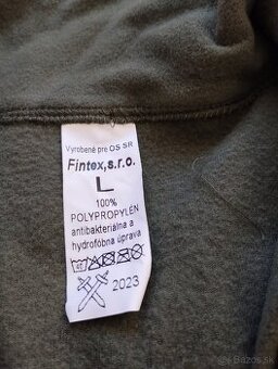 Vojenská flísová bunda