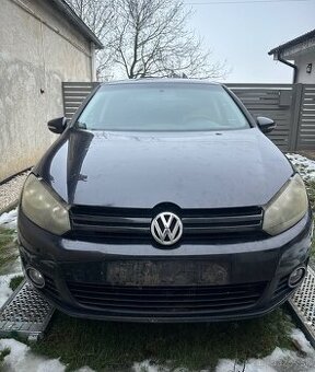 Vw golf 6 kompletná predná časť predok