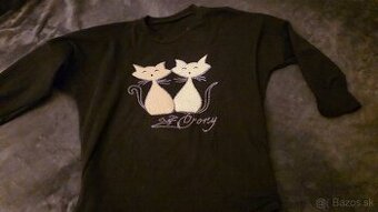 Mikina damska s mackami 2xl