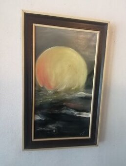 Obraz 75x45 Slnko sa kupe