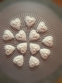 Mydielka - srdiečko s holubičkami