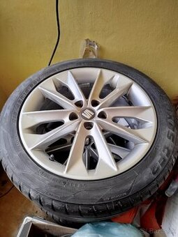 Predám elektróny+gumy 215/45r16