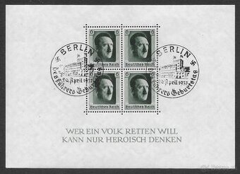 NEMECKO💥Reich (AARI.942.) Hitler 1937 Berlin raz.lep