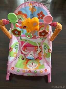 Polohovatelne hracie vibracne lehatko pepita