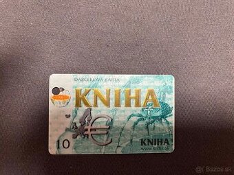 Darčekové poukážky Kniha