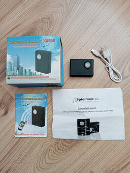 GSM odposluch X9009 s detekciou pohybu a nahrávaním na SD ka