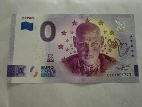 0€ bankovka - SEPAR