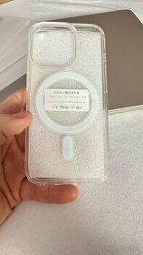 ochranné sklo/silikonový obal iPhone 15 Pro - 1