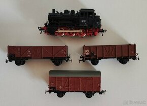 Modelová železnica h0 - vláčik a vagóny