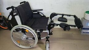 invalidny vozík XL 61cm pre širšie ťažšie postavy do170Kg AL
