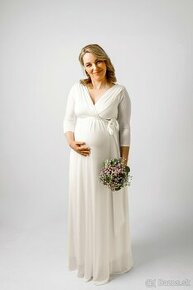 Materské tehotenské svadobné šaty Tiffany Rose Willow
