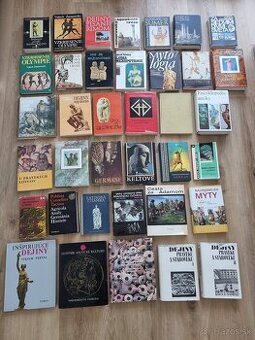 Pekné knihy o histórii Zamarovský, Neumann, Klima a iní