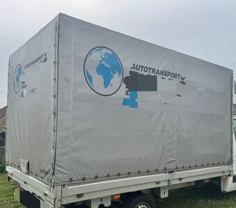 Plachtova nástavba (minimálně používaná) délka 4,2m
