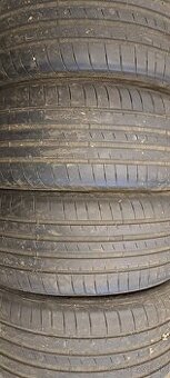 Predám 4ks jazdené letné 245/45r18-100Y Good Year