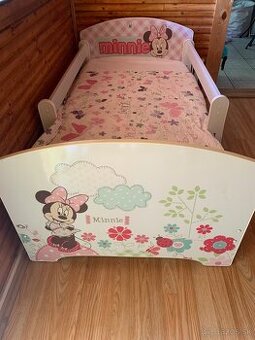 Detská posteľ Minnie Mouse 160x80