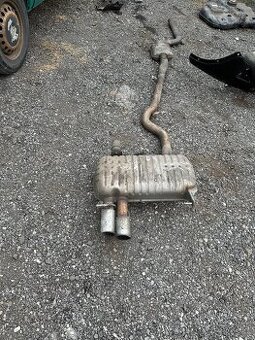 Výfuk bmw e90 330d 325d s dvojitou koncovkou