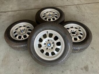 5x120 R15 orig. BMW + letné pneu 195/65 R15