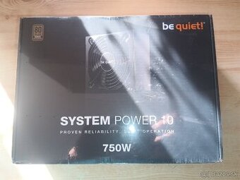 NEROZBALENE 750W, Be quiet SYSTEM POWER 10 750W