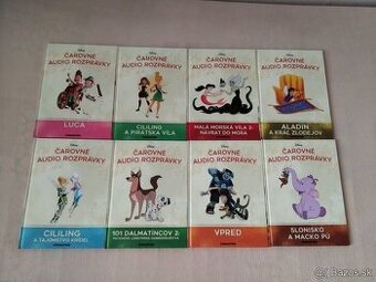 Deagostini Disney čarovné audio rozprávky (LEN KNIHY)